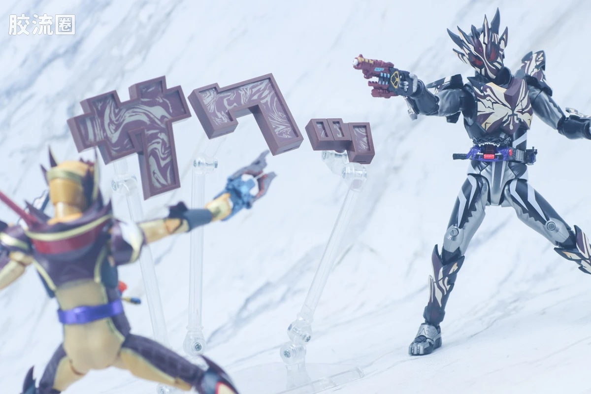 SHF 假面骑士限定版 假面骑士Valen/瓦伦 冰沙特装＆“松脆”效果配件套装 - 图片